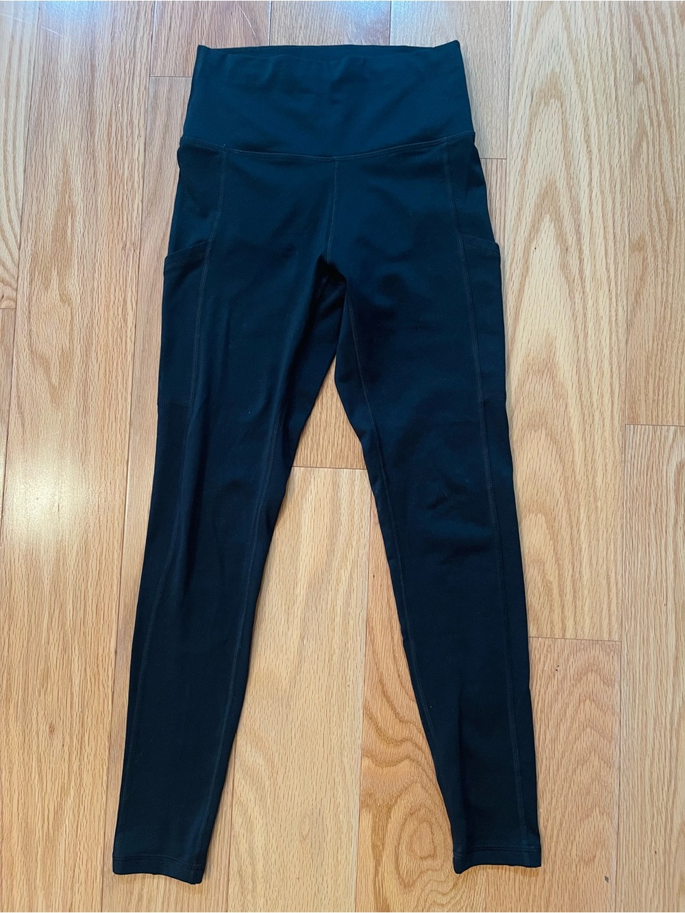 aerie Black High-Rise Workout Leggings
